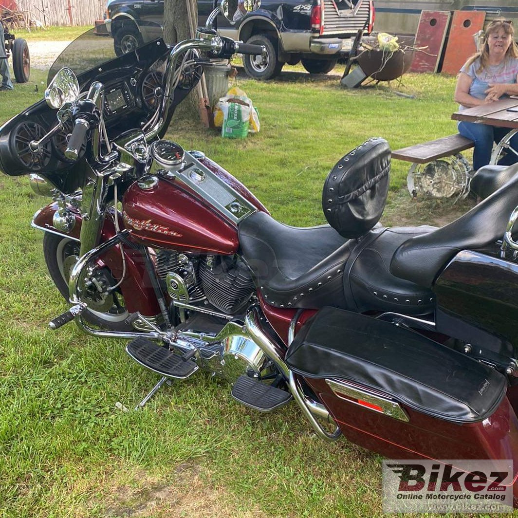 Harley davidson flhr road king poster